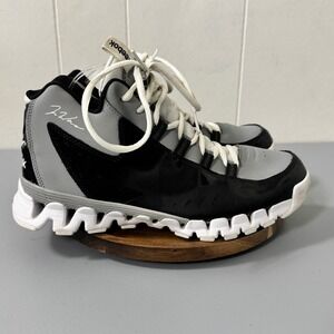 Reebok J Wall Signature Basketball Shoes Men's Size 6.5 Black Gray White Lace Up